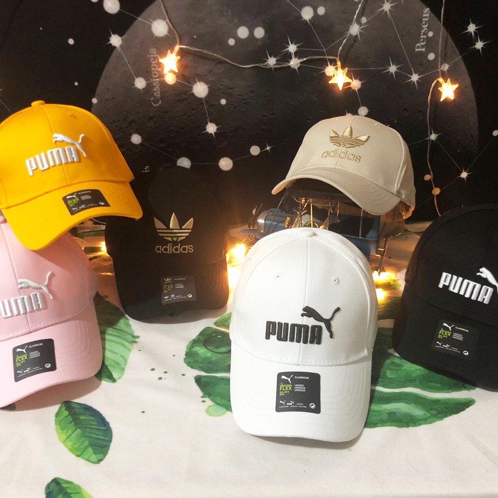 Nón Bóng Chày Adidas Puma Thời Trang Mùa Hè Hàn Quốc Dành Cho Nữ Và Nam