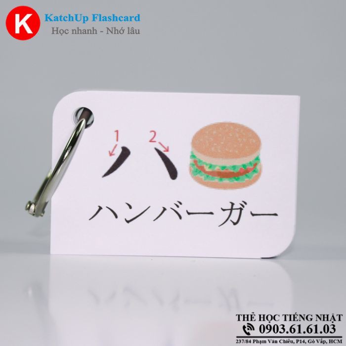 Bộ KatchUp Flashcard Bảng chữ cái Hiragana và Katakana