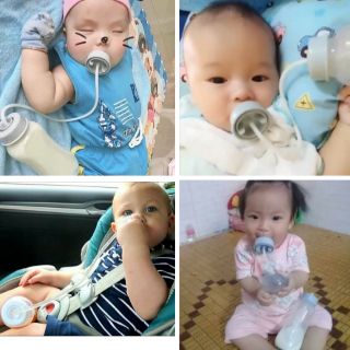 bình sữa rãnh tay umom 330ml
