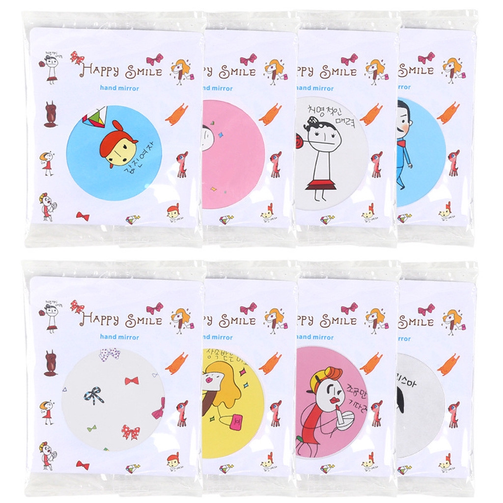 Gương tròn trang điểm mini
