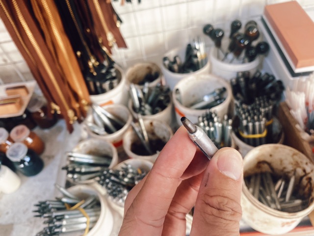 Đục tròn đơn nhiều size, chuyên dùng đục da / giấy