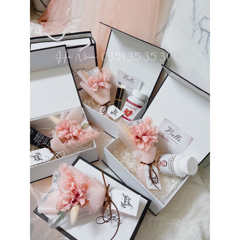 Set túi hộp đựng quà tặng, combo hoa quà tặng, hộp quà đẹp | BigBuy360 - bigbuy360.vn