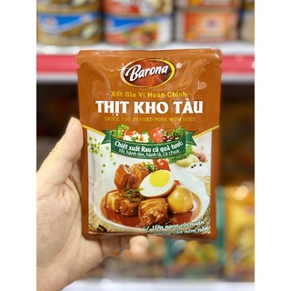 Xốt Gia Vị Hoàn Chỉnh BARONA 80gr Không Cần Nêm Thêm Gia Vị
