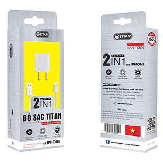 BỘ CỐC VÀ SẠC NHANH TITAN CB06