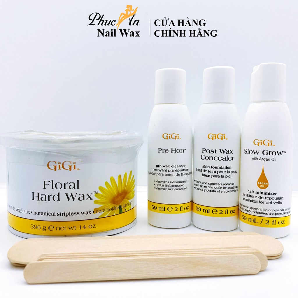 Combo Sáp Tẩy Wax Lông GiGi Và Lotion Trước Và Sau Khi Wax