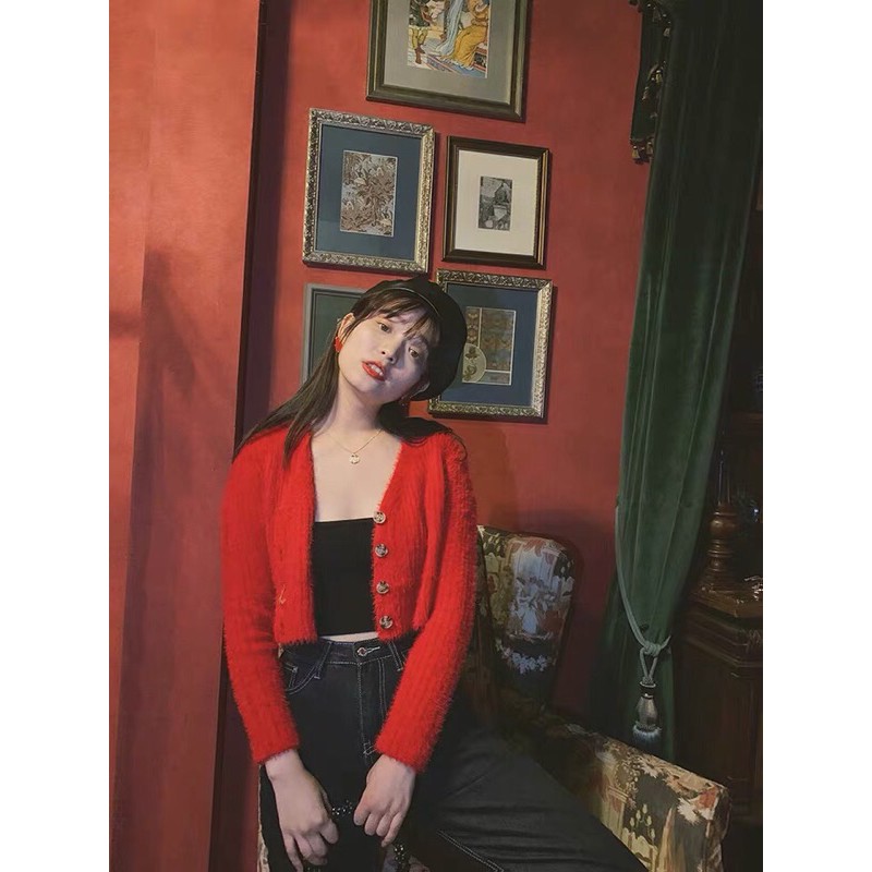 Áo Len tay dài chất lông mềm mịn không gây kích ứng cho da LADY STYLE & OUTFITS | BigBuy360 - bigbuy360.vn