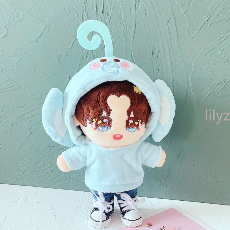 Búp Bê Nhồi Bông 20cm Hình Nhóm Nhạc Stray Kids Skzoo
