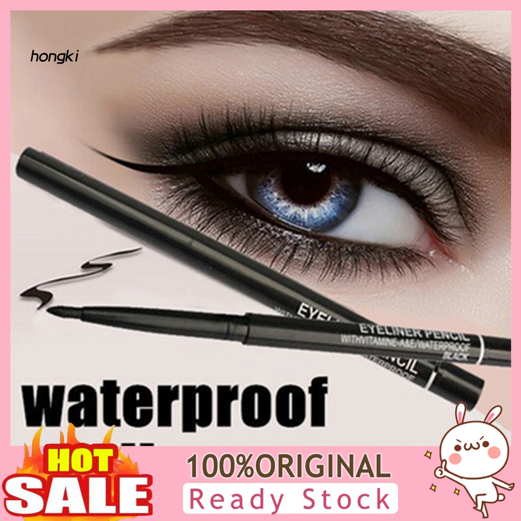Bút kẻ mắt chống nước sợi tổng hợp tiện dụng cho nữ
