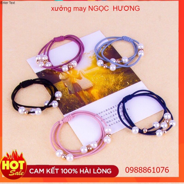 Dây Buộc Tóc Thun Đàn Hồi Cao DOCA CT02