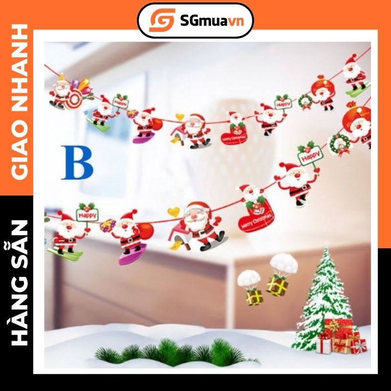 Dây cờ treo trang trí Noel, Giáng sinh