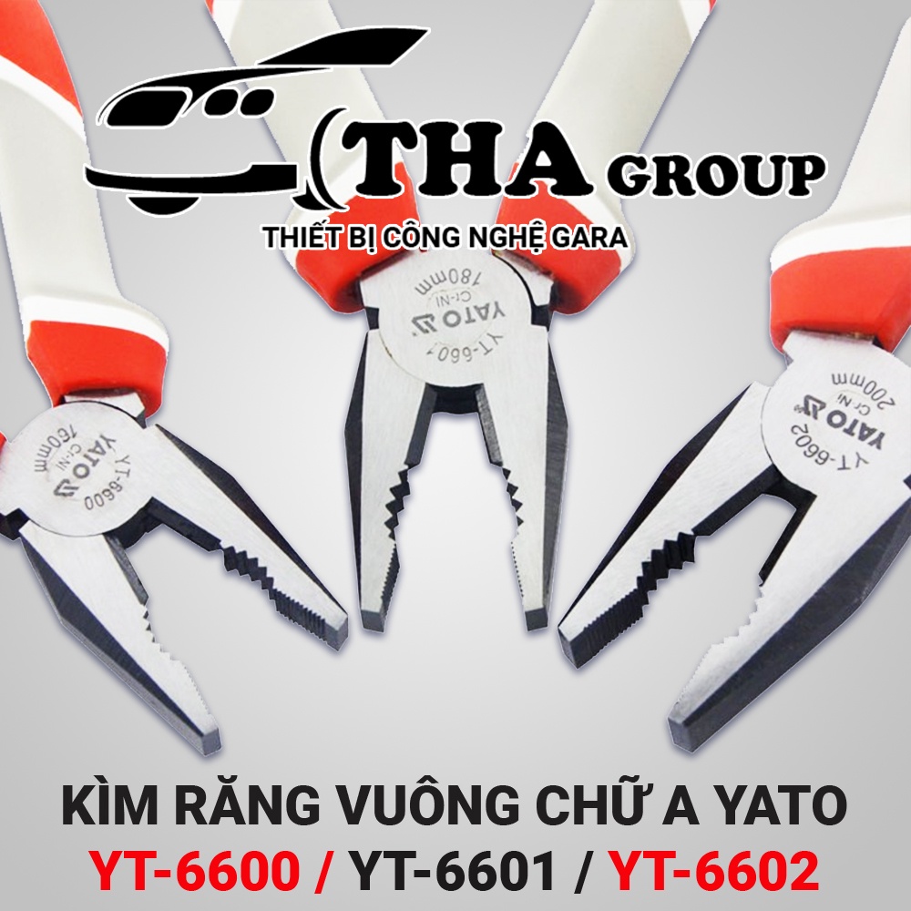 KÌM RĂNG VUÔNG CHỮ A YATO YT-6600/6601/6602