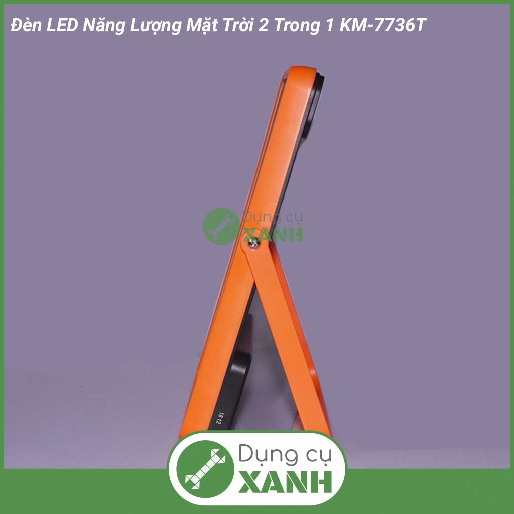 Đèn sạc pin dự phòng năng lượng mặt trời 2 trong 1 KM-7736T