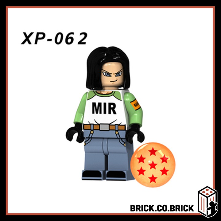 Bảy Viên Ngọc Rồng Đồ Chơi Minifigure Dragon Ball Lắp Ráp Anime Nhật Bản Krillin Tien Shinhan Goku Bardock KT1009