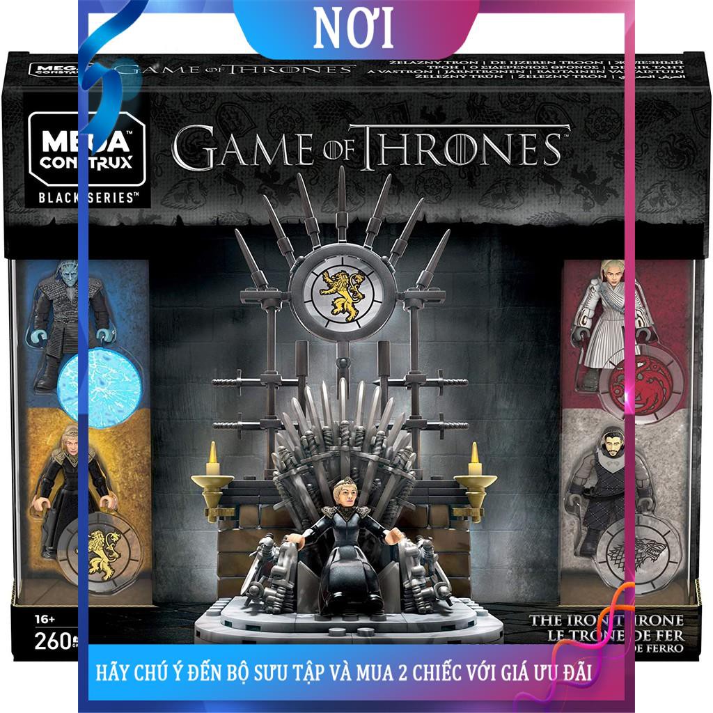 ✎Mega Construx Game of Thrones The Iron Throne - Ngai sắt