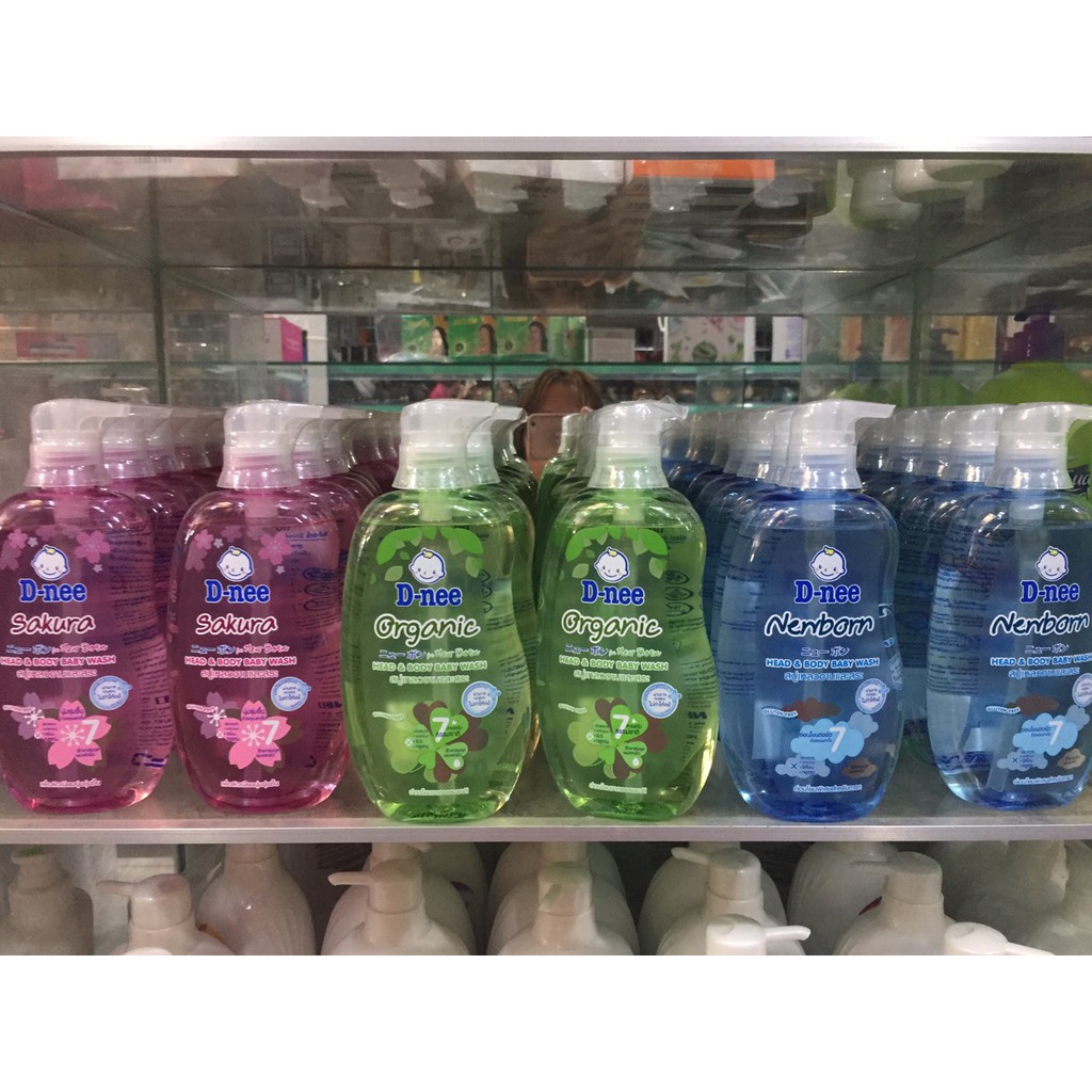 SỮA TẮM GỘI 2IN1 D-NEE THÁI LAN CHO BÉ 380ml chọn loại