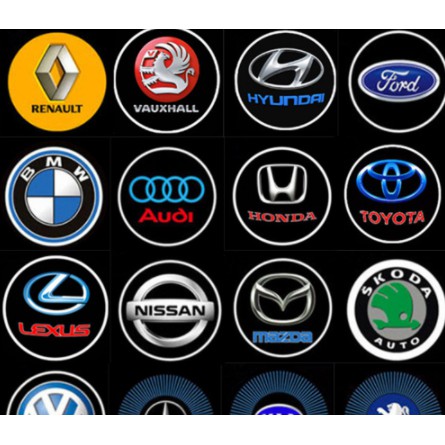 Đèn Laser Logo Mazda LED không dây bộ soi rọi chiếu sáng gắn cánh cửa chân xe hơi ô tô 2 3 6 CX5 CX8 BT50