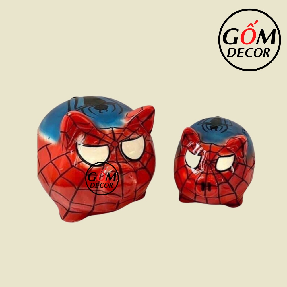 Heo đất tiết kiệm size to cho bé , lợn đất sứ đẹp Bát Tràng cao cấp, ống heo đựng tiền siêu đáng yêu