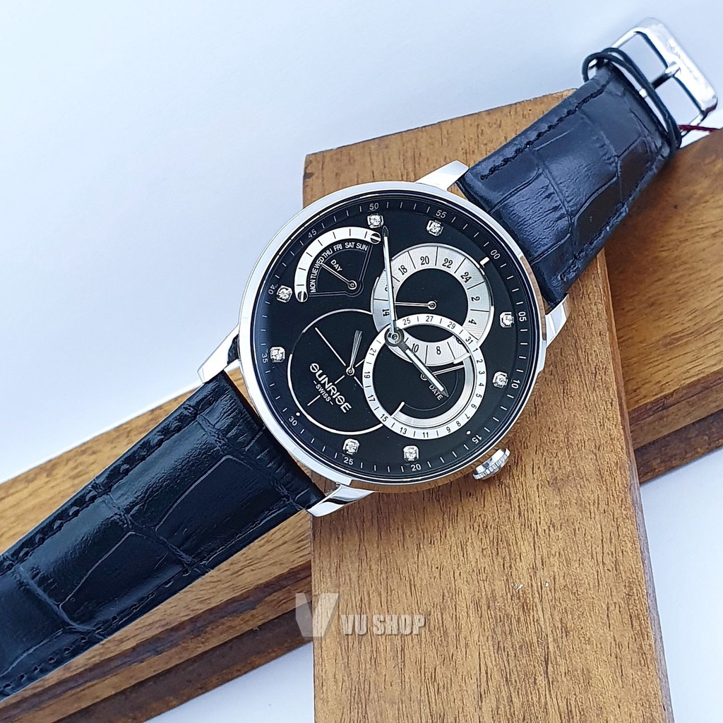 Đồng hồ nam SUNRISE 1146PA Chính hãng Nhiều màu