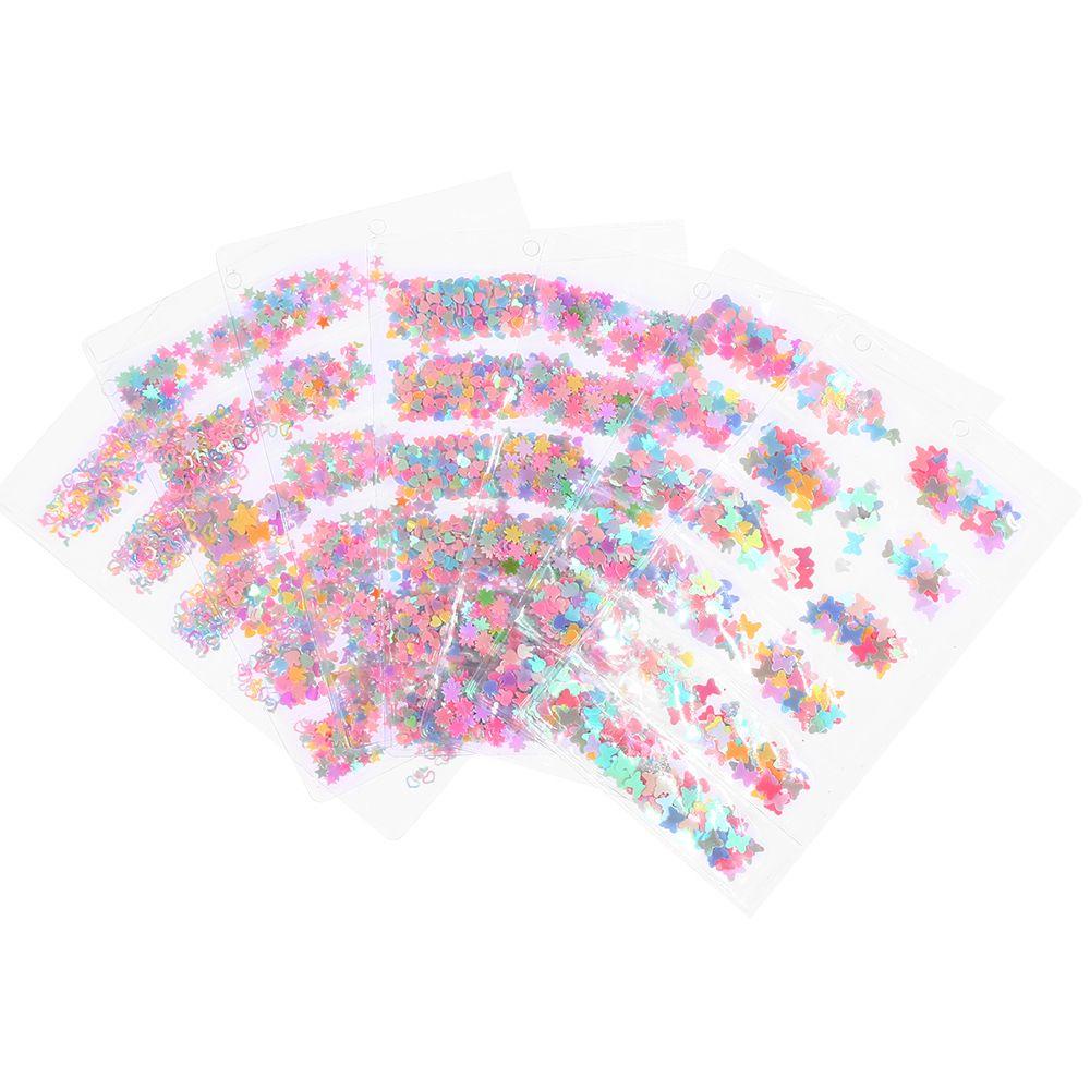 Hộp Kim Sa Trái Tim 3D Đính Móng Nghệ Thuật