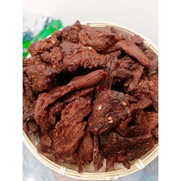1 Ký Khô Bò Miếng To Giòn Rụm