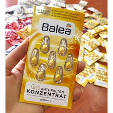 Viên Nang Dưỡng Da Balea, Isana Q10, Viên Nang Duỡng Da Bổ Sung Collagen Diadermine-Nội địa Đức