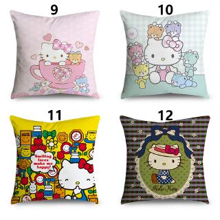 Vỏ Gối Polyester Chất Lượng Cao In Hình Hello Kitty