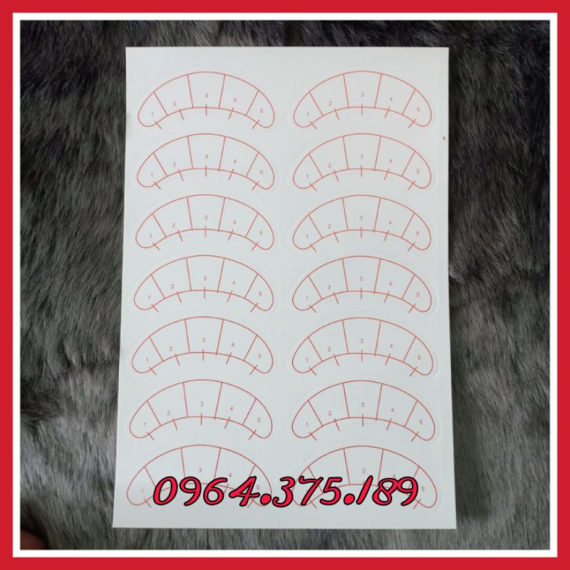 SET 5 TẤM DÁN MI DƯỚI