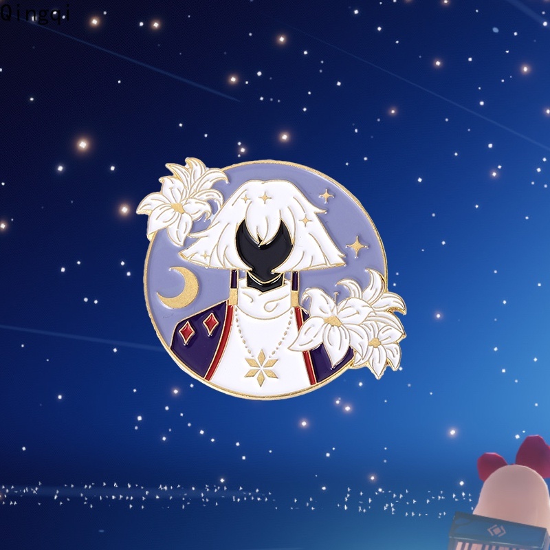 Ghim cài áo MISS ZOE bằng kim loại tráng men in hình nhân vật phim hoạt họa Child of The Light