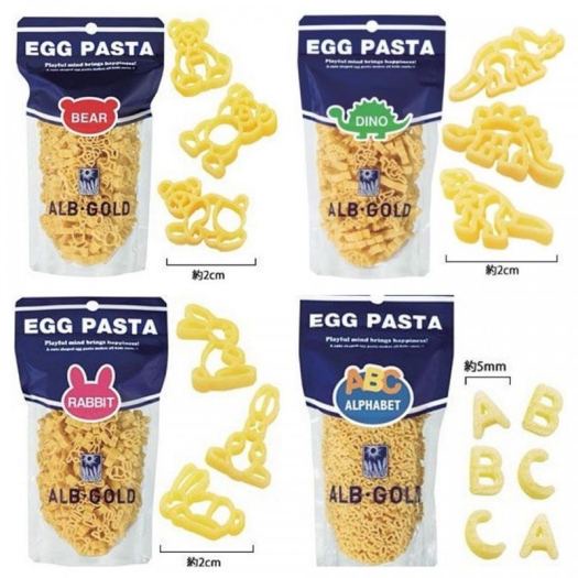 [Date 2023] Nui trứng Egg Pasta ALB Gold Nhật 90gr cho bé 7m+