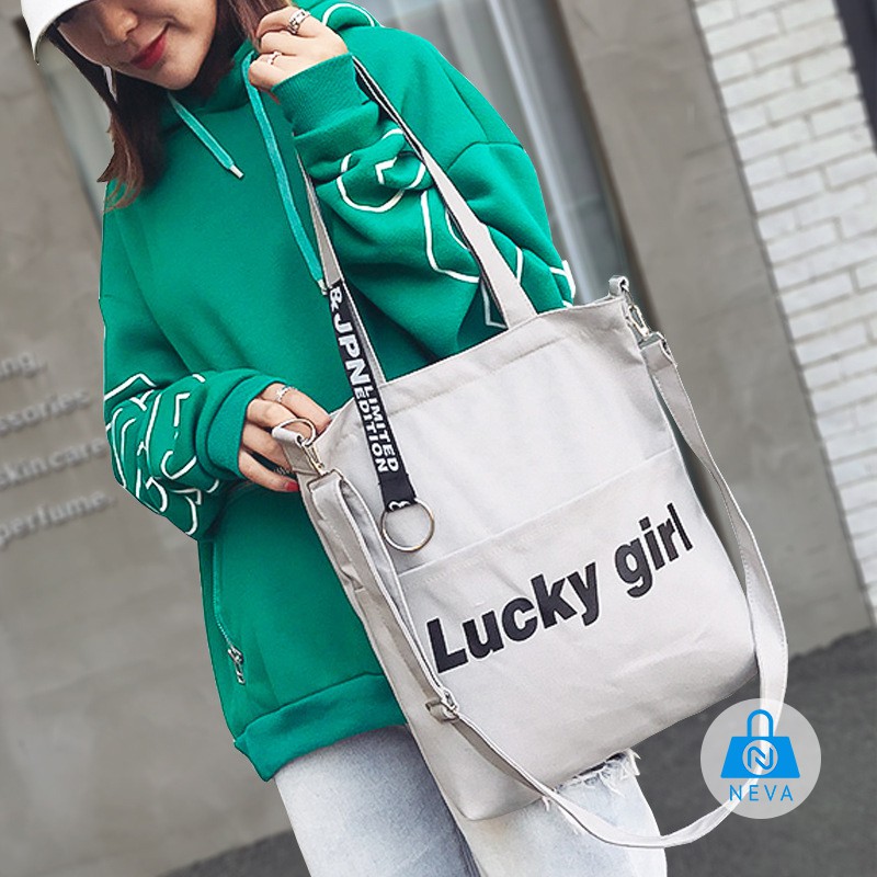 (HÀNG MỚI) Túi Tote Vải Siêu Đẹp Cực Hot NEVA8610