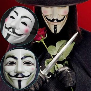 Mặt nạ Anonymous- Vô danh ( hacker) hóa trang Halloween