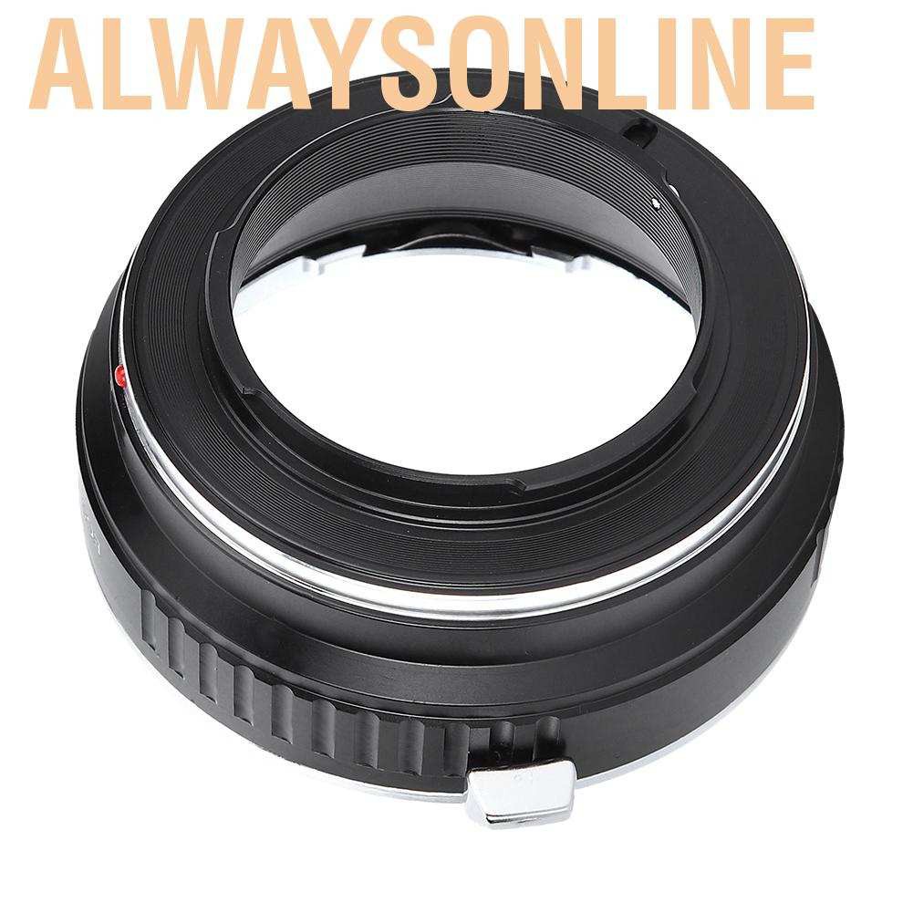 Alwaysonline Fikaz Lens Adapter Ring for CANON EF-Mount to FUJI FX Mirrorless Camera