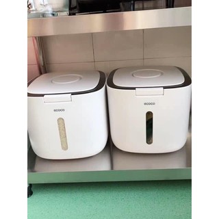 🌟[FREESHIP]🌟 Thùng đựng gạo ecoco đựng được 10kg gạo