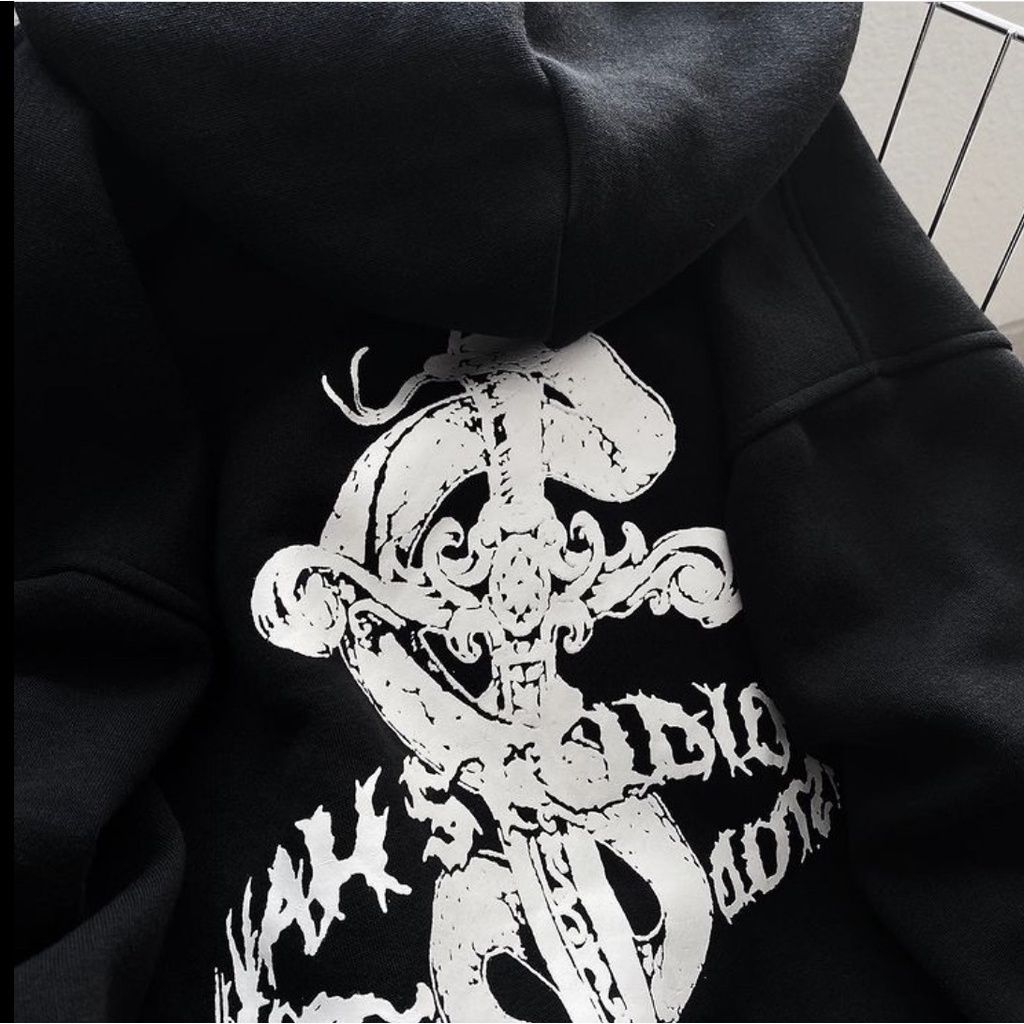 Áo nỉ hoodies mũ 2 lớp in hình Rồng cực ngầu