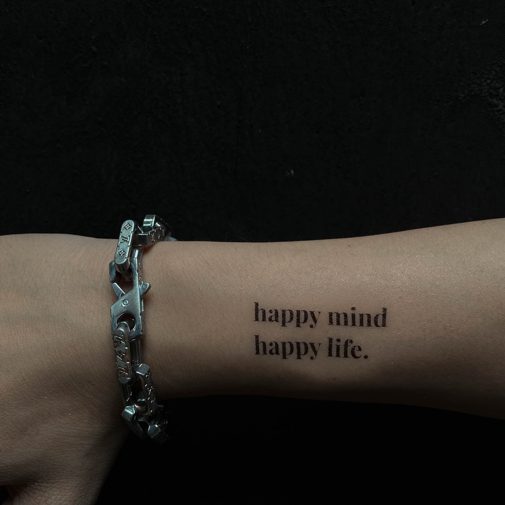 Hình xăm dán tạm thời Tattoodee 7 ngày, xăm trong 1 phút, chống nước 100%