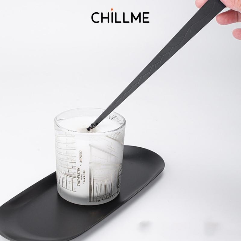 Khêu que dìm bấc nến thơm chăm sóc nến chuyên dụng kim loại không gỉ cao cấp - Chillme