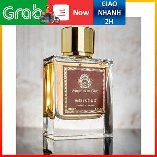 [MẪU THỬ 10ml] Nước hoa chính hãng Amber Oud 100ml EDP (Ministry of Oud - Made in UAE)