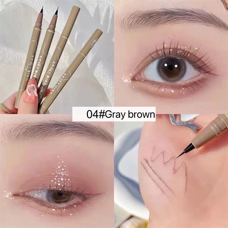 ✨✨Bạc Hà Ngọt Ngào® Bút Kẻ Mắt Ngòi Mảnh Mềm Mại Tự Nhiên Không Phai Màu Kháng Nước Lâu Trôi