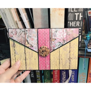 Giá sốc - Ví ảnh - Scrapbook Mini album 017 (Ảnh chụp thật kèm video)