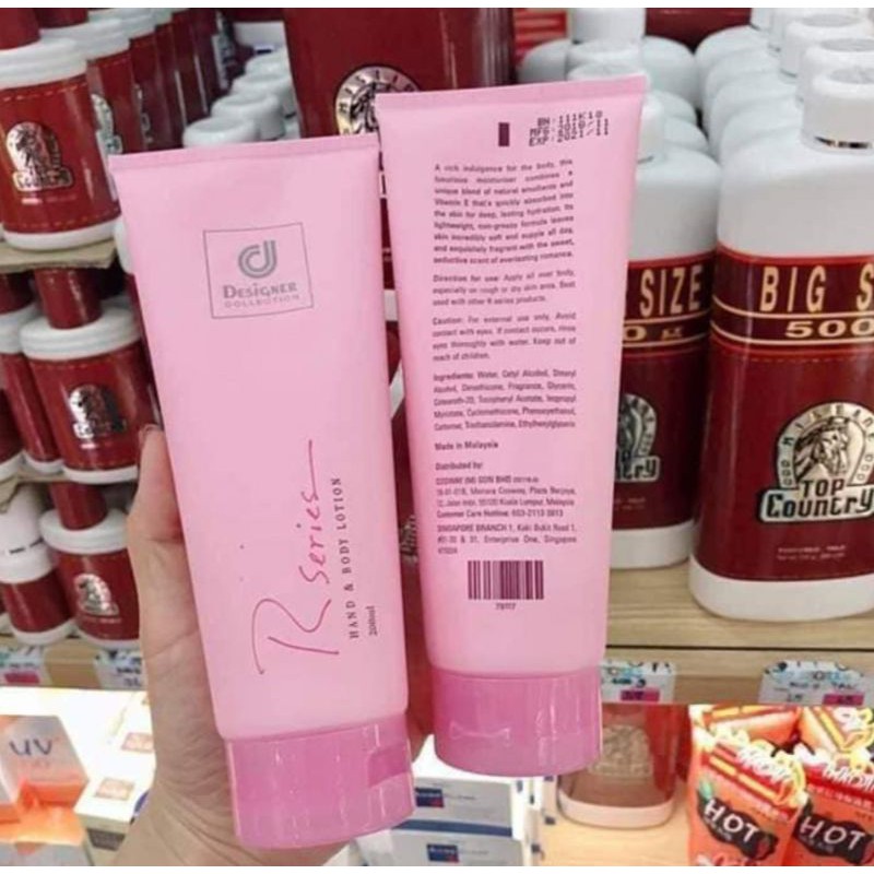 Dưỡng thể hương nước hoa Designer Collection Rseties hand and body lotion