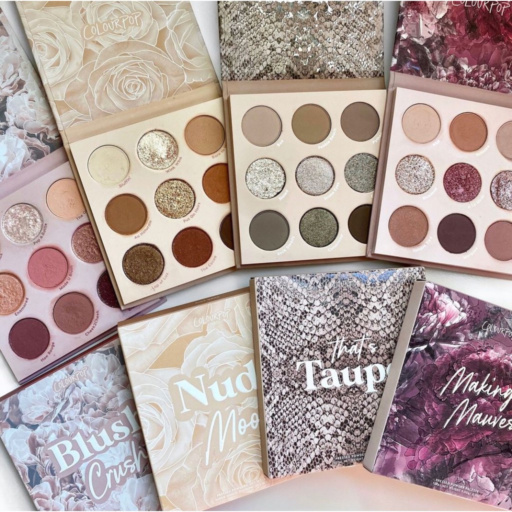 Bảng mắt Colourpop nhiều màu