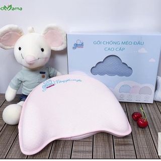Gối cao su non chống bẹp đầu cho bé goodmama