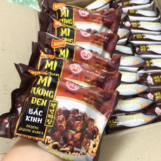 Combo 10 gói mì trọn tương đen Hàn Quốc mini 83g(5.2022)