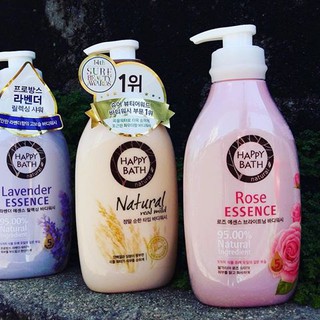 Sữa tắm cao cấp happy bath 900ml - hàn quốc