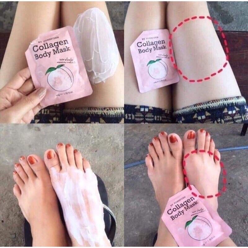 Ủ Trắng Trái Đào, Tắm trắng Mask Look PEACH Thái Lan 50g | BigBuy360 - bigbuy360.vn