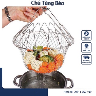 Rổ nhúng đa năng inox thông minh
