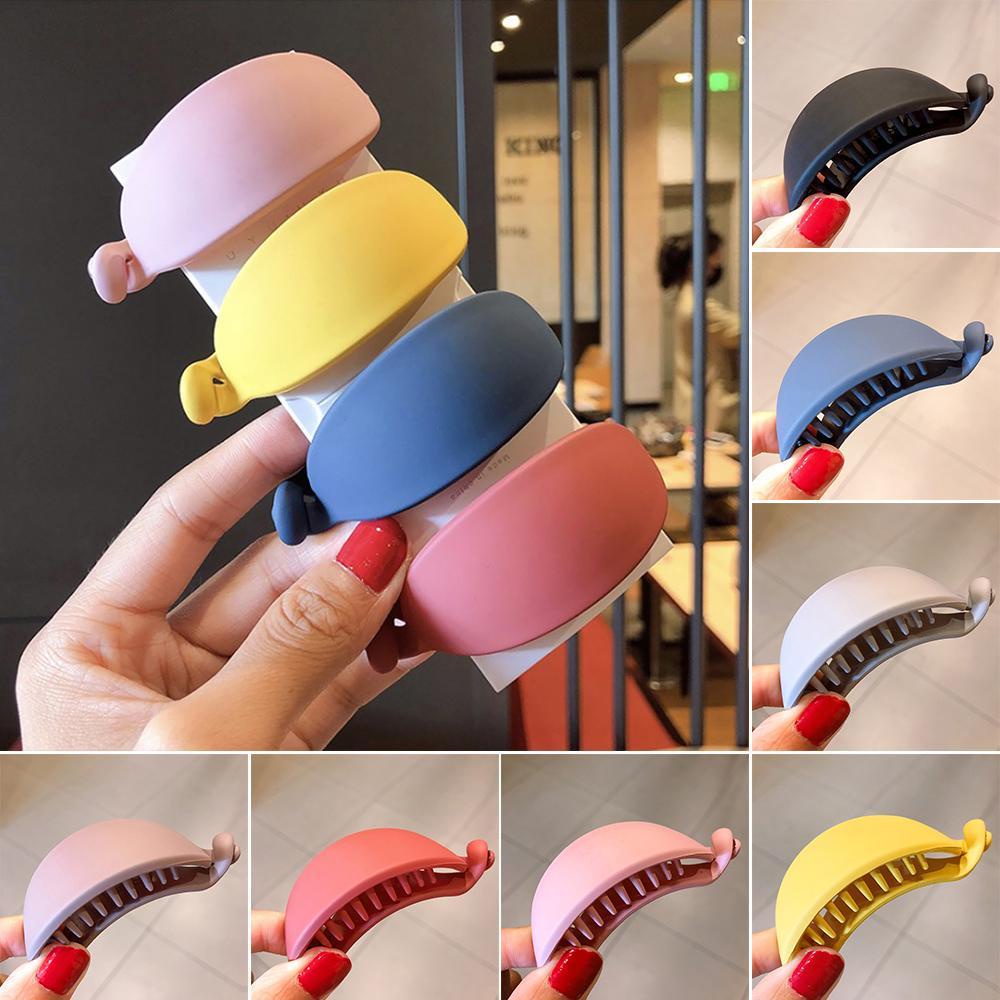 Kẹp Tóc Càng Cua Hình Quả Chuối Dễ Thương Ngọt Ngào Cho Nữ