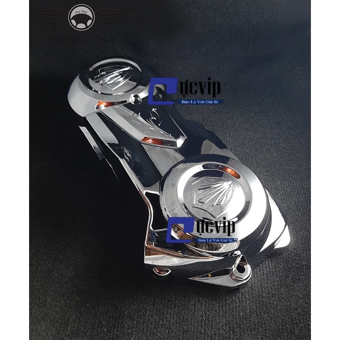 Ốp Lốc Máy Lớn Yamaha LEXI S 125, NVX 2017 - 2020 Xi Mạ Crom MS4984