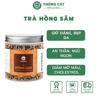 Trà hoa sơn mật hồng sâm đông y Gia truyền Thông Cát HCM - Thanh nhiệt, giải đọc, mát gan, tiêu đờm hiệu quả