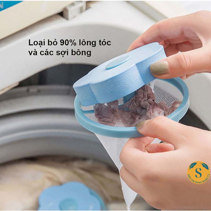 Phao lọc cặn máy giặt siêu sạch (PHAO LỌC MÁY GIẶT)